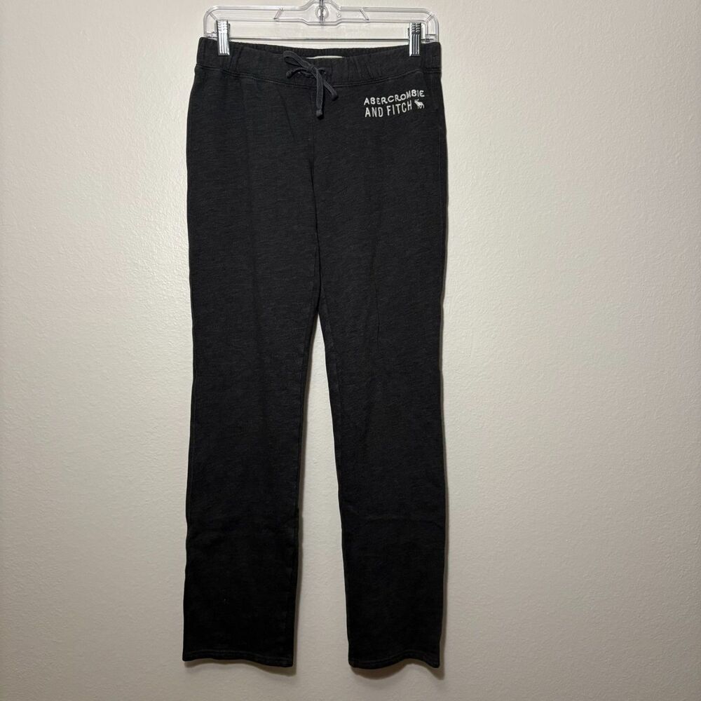 Abercrombie & Fitch Y2K Flare Bootcut Gray Sweatpants Small